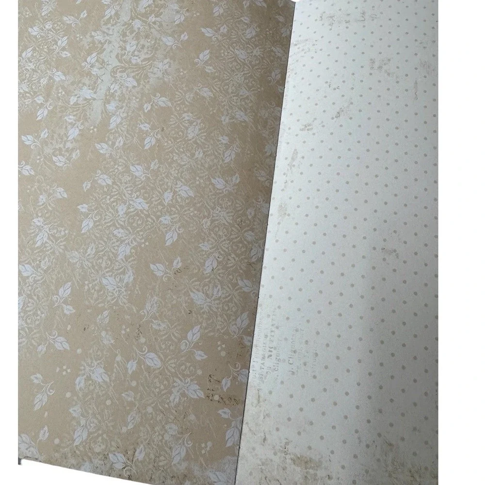 L Craft & You My Wedding 12x12 Scrapbook Paper Pad 12 Sheets Floral Cardstock